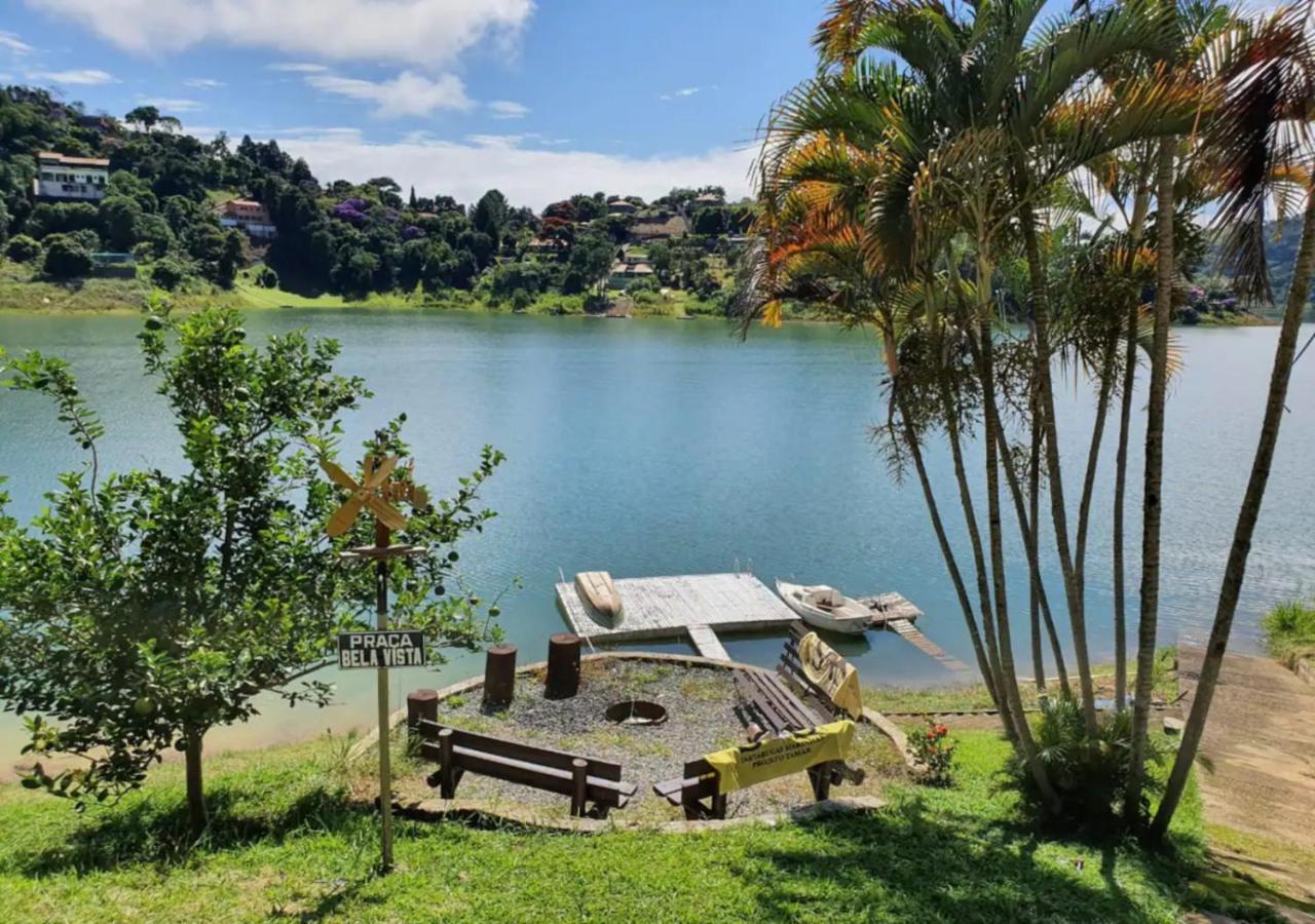 فيلا Igaratáفي Maravilhoso Sitio Na Beira Da Represa المظهر الخارجي الصورة